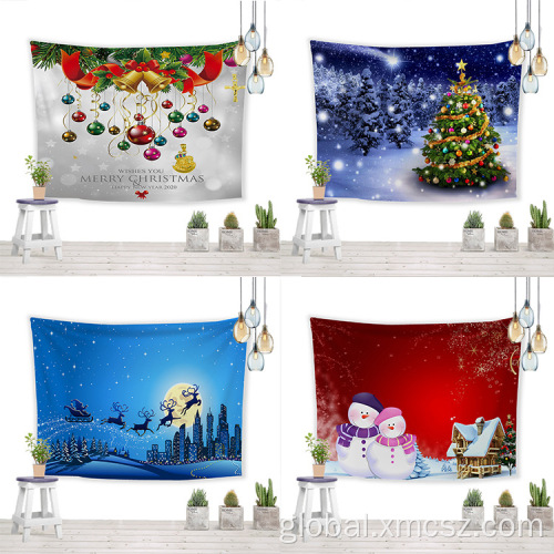 Digital Printing Cloth 2020 Christmas Gift Decor Wall Hanging Tapestry Factory